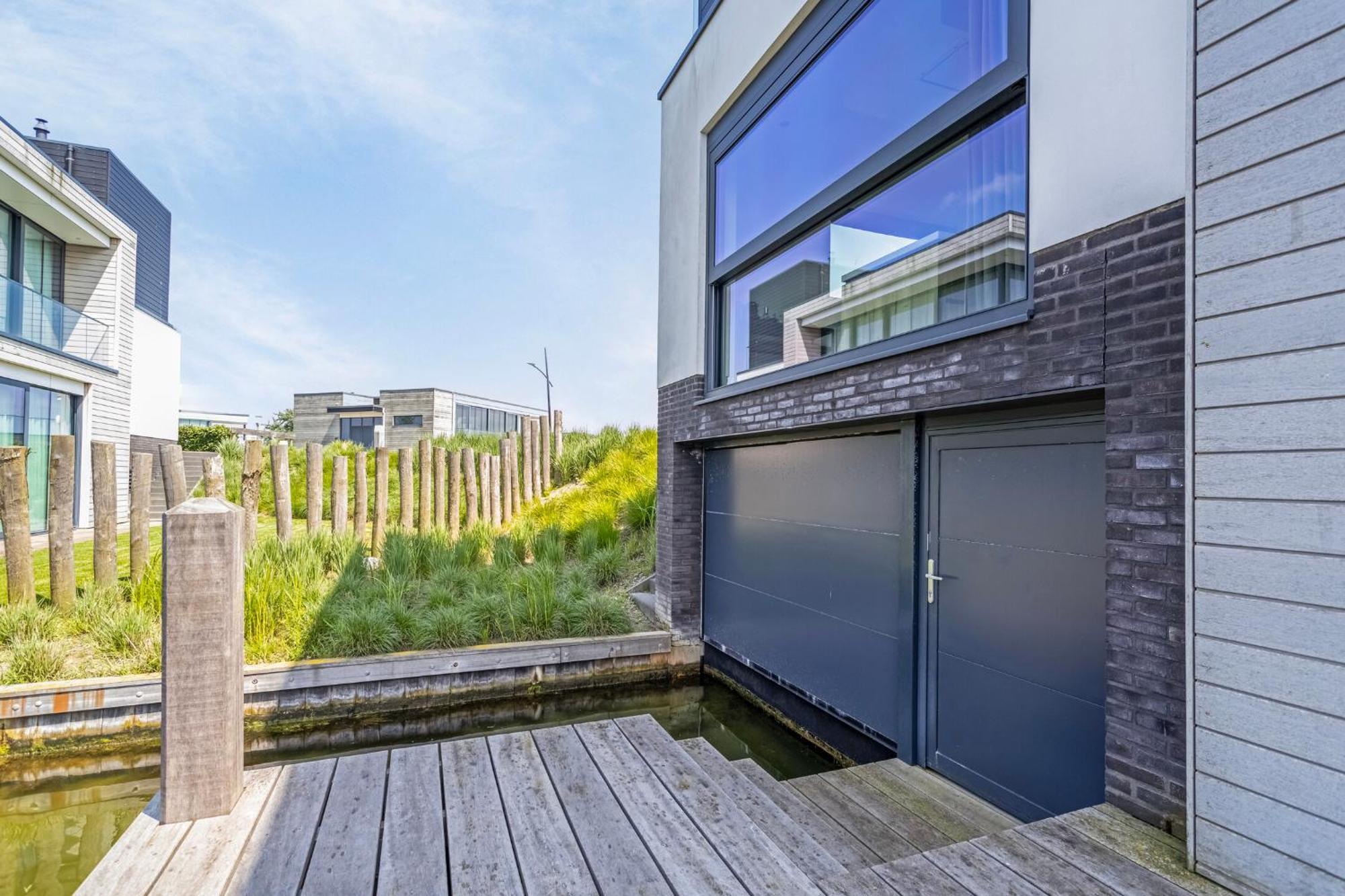 Lake House With Dock At Lake Veere, Zeeland Arnemuiden Bagian luar foto